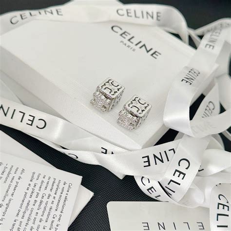 celine earring stud|Celine earrings.